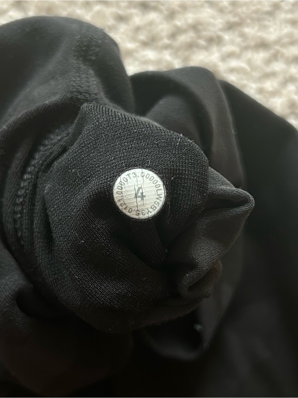 Lululemon Align HR Pant 25" Heritage 365 Camo Deep Coal Multi Black Grey Size 4 - Picture 5 of 8